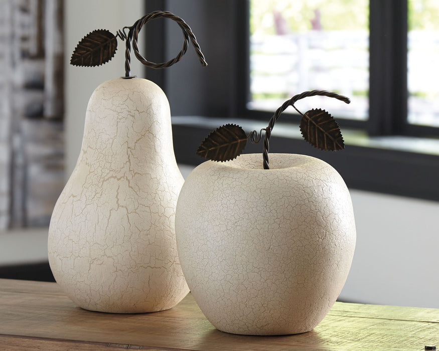 Bidelia - Sculpture Set (Set of 2) - Antique White – Sculptures & Figurines by Signature Design by Ashley® at Furniture Wholesale Plus , Nashville furniture store