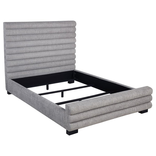 Patricia - Boucle Upholstered Bed – Upholstered Beds by Coaster Fine Furniture at Furniture Wholesale Plus , Nashville furniture store