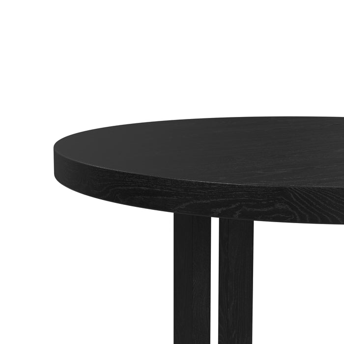 Bahama Breeze - 47.5" Round Dining Table - Black – Dining Tables by Elements International at Furniture Wholesale Plus , Nashville furniture store
