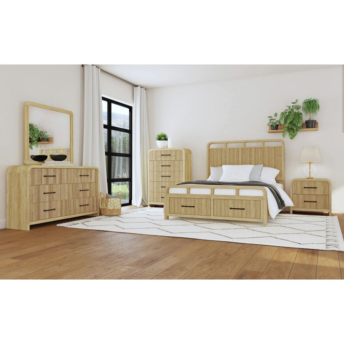Ridgemont - 2-Drawer Nightstand With USB – Nightstands w/ Charging Stations by Elements International at Furniture Wholesale Plus , Nashville furniture store