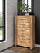 Maystonna - Five Drawer Chest - Brown – Accent Chests by Signature Design by Ashley® at Furniture Wholesale Plus , Nashville furniture store