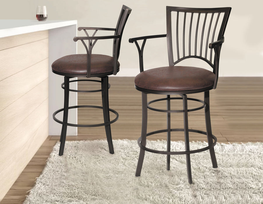 Bayview - Swivel Stool - Premium Bar Height (28"-30") from Steve Silver Furniture - Just $289! Shop now at Furniture Wholesale Plus  We are the best furniture store in Nashville, Hendersonville, Goodlettsville, Madison, Antioch, Mount Juliet, Lebanon, Gallatin, Springfield, Murfreesboro, Franklin, Brentwood