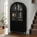 Taurus - Bookcase - Black – Standard Bookcases by Elements International at Furniture Wholesale Plus , Nashville furniture store