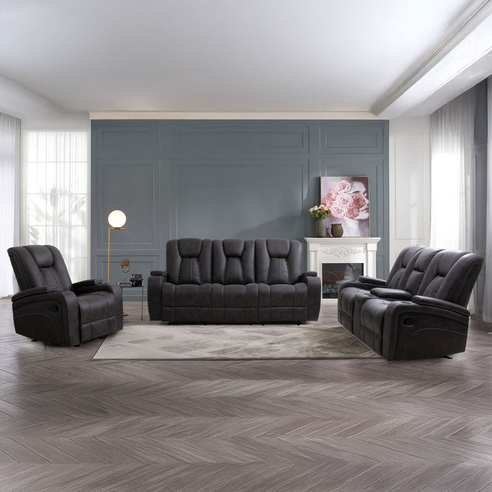 Marlow - Manual Reclining Sofa Set – Reclining Sofas & Loveseats by Steve Silver Furniture at Furniture Wholesale Plus , Nashville furniture store