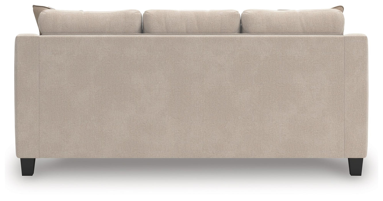 Willarae - Sofa - Taupe – Stationary Sofas by Benchcraft® at Furniture Wholesale Plus , Nashville furniture store