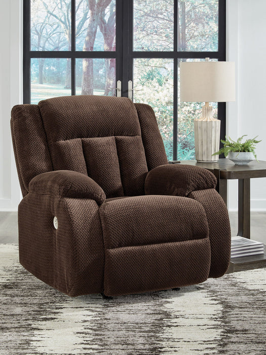 Free Wake - Power Rocker Recliner - Chocolate – Rocker Chairs by Signature Design by Ashley® at Furniture Wholesale Plus , Nashville furniture store