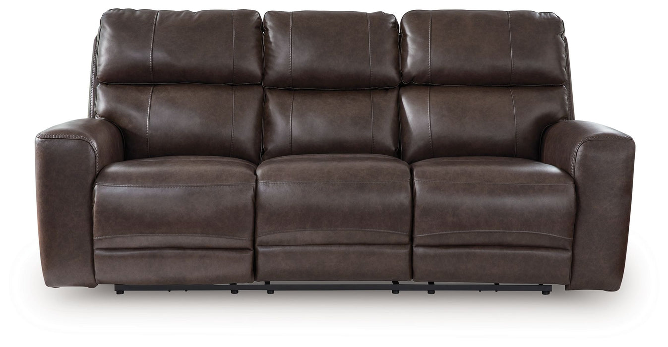 Crossplex - Power Reclining Sofa With Adjustable Headrest - Smoke – Reclining Sofas by Signature Design by Ashley® at Furniture Wholesale Plus , Nashville furniture store