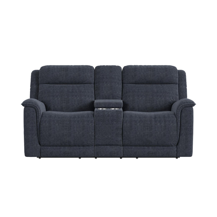 Striker - Loveseat With Console – Reclining Loveseats by Elements International at Furniture Wholesale Plus , Nashville furniture store