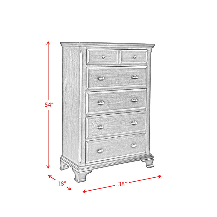 Canton - Chest - Cherry – Accent Chests by Elements International at Furniture Wholesale Plus , Nashville furniture store