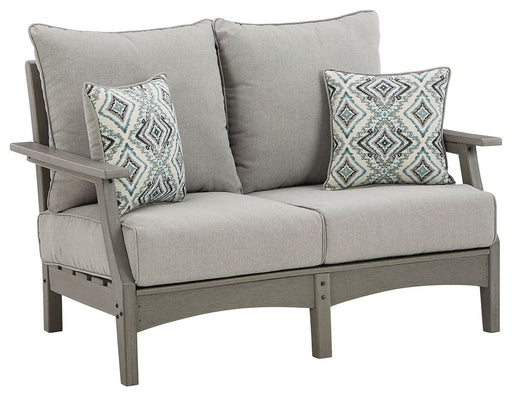 Visola - Gray - Loveseat w/Cushion - Premium Loveseats from Signature Design by Ashley® - Just $1098! Shop now at Furniture Wholesale Plus  We are the best furniture store in Nashville, Hendersonville, Goodlettsville, Madison, Antioch, Mount Juliet, Lebanon, Gallatin, Springfield, Murfreesboro, Franklin, Brentwood