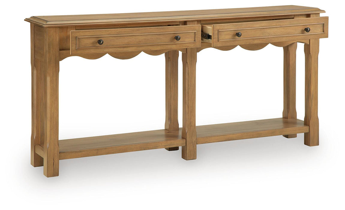 Whitmund - Console Sofa Table - Light Brown – Console Tables by Signature Design by Ashley® at Furniture Wholesale Plus , Nashville furniture store