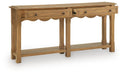 Whitmund - Console Sofa Table - Light Brown – Console Tables by Signature Design by Ashley® at Furniture Wholesale Plus , Nashville furniture store