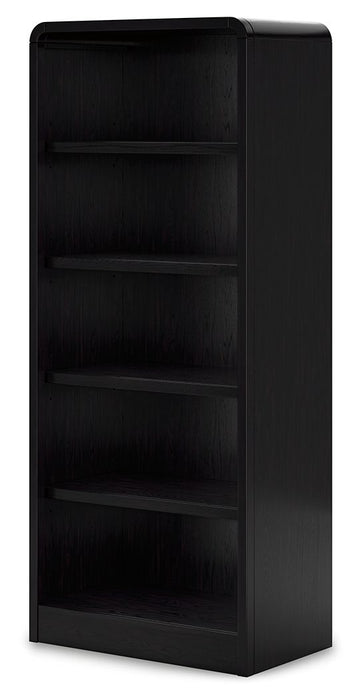 Rowanbeck - Large Bookcase - Black – Standard Bookcases by Signature Design by Ashley® at Furniture Wholesale Plus , Nashville furniture store