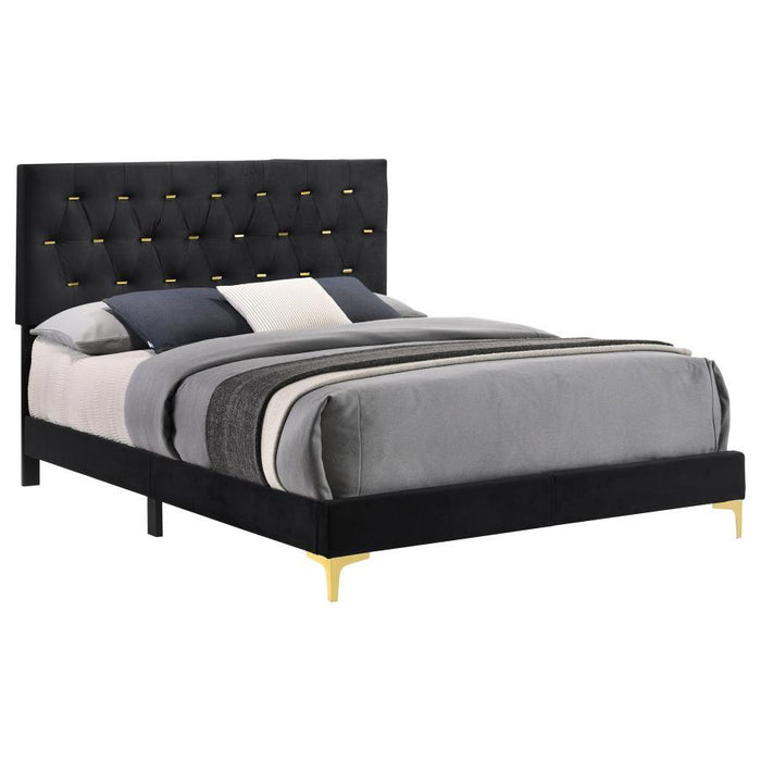 Kendall - Panel Upholstered Bed – Upholstered Beds by CoasterEveryday at Furniture Wholesale Plus , Nashville furniture store