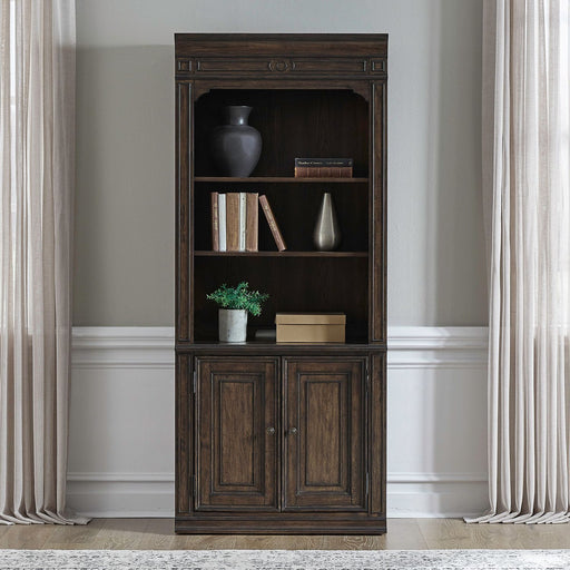 Providence Park - Bunching Bookcase - Chateau Brown – Standard Bookcases by Liberty Furniture at Furniture Wholesale Plus , Nashville furniture store