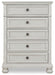 Robbinsdale - Five Drawer Chest - Youth - Antique White – Accent Chests by Signature Design by Ashley® at Furniture Wholesale Plus , Nashville furniture store