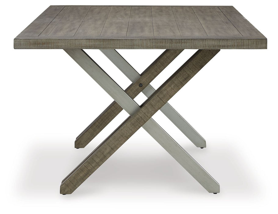 Krystanza - Rectangular Dining Room Table - Weathered Gray – Dining Tables by Millennium® by Ashley at Furniture Wholesale Plus , Nashville furniture store