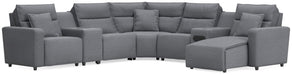 Modmax II - Reclining Sectional - Salt And Pepper – Reclining Sectionals by Signature Design by Ashley® at Furniture Wholesale Plus , Nashville furniture store