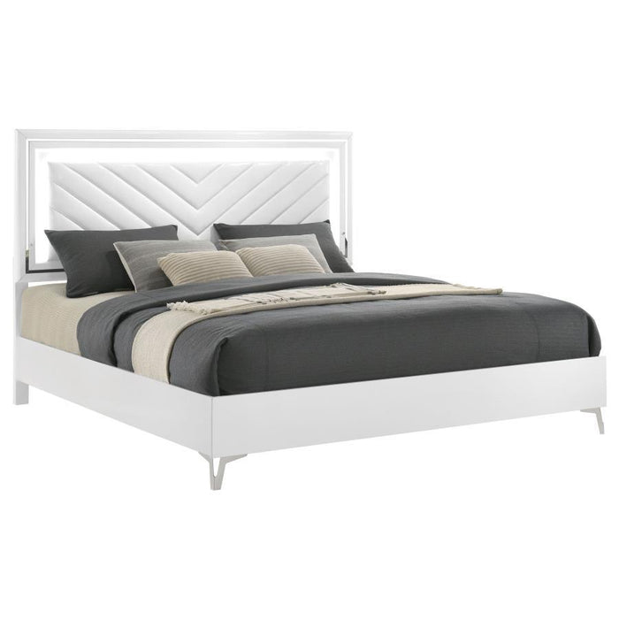 Cassia - LED Panel Bed – Upholstered Beds by Coaster Fine Furniture at Furniture Wholesale Plus , Nashville furniture store