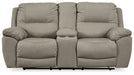 Next-Gen Gaucho - DBL Rec Loveseat w/Console - Putty – Reclining Loveseats by Signature Design by Ashley® at Furniture Wholesale Plus , Nashville furniture store