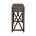 Lennox - Console Bar Table - Weathered Chestnut – Console Tables by Liberty Furniture at Furniture Wholesale Plus , Nashville furniture store