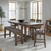 Brook Bay - Gathering Trestle Table Set – 5 Piece Dining Room Sets by Liberty Furniture at Furniture Wholesale Plus , Nashville furniture store