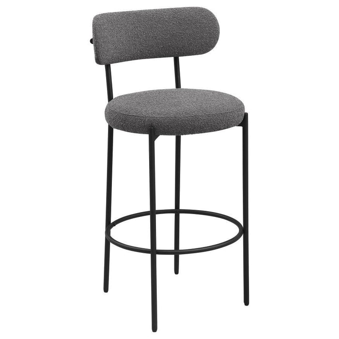 Viola - Boucle Upholstered Bar Stool (Set of 2) - Premium Stool Sets from Coaster Fine Furniture - Just $419! Shop now at Furniture Wholesale Plus  We are the best furniture store in Nashville, Hendersonville, Goodlettsville, Madison, Antioch, Mount Juliet, Lebanon, Gallatin, Springfield, Murfreesboro, Franklin, Brentwood