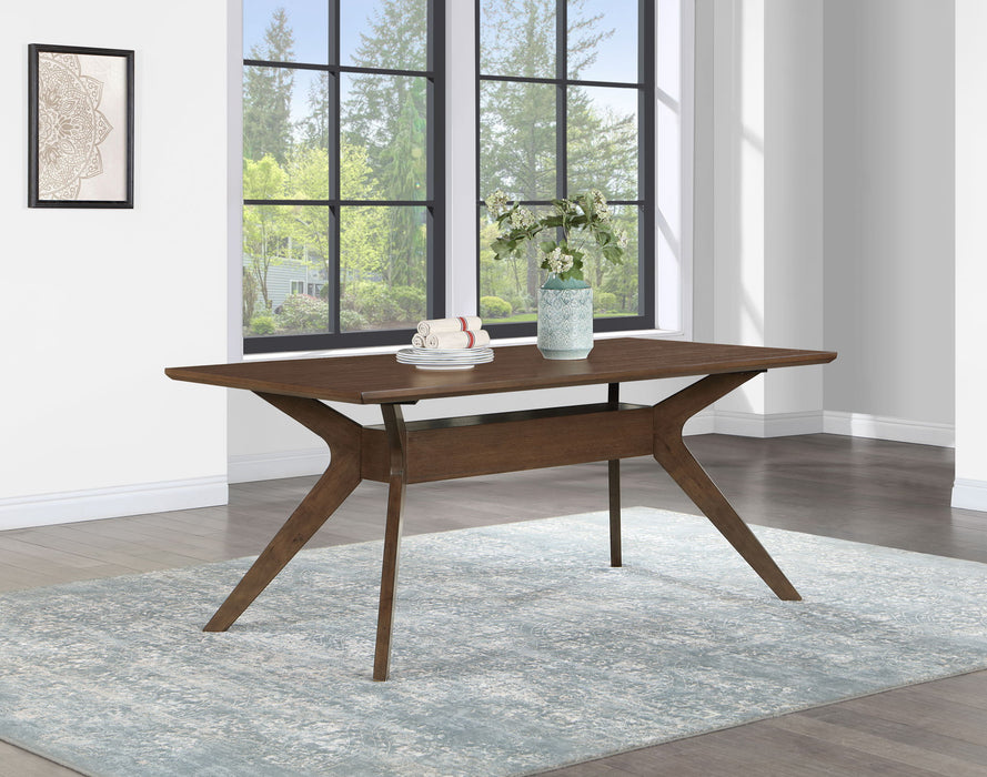 Quinn - Dining Table - Dark Brown – Dining Tables by Steve Silver Furniture at Furniture Wholesale Plus , Nashville furniture store