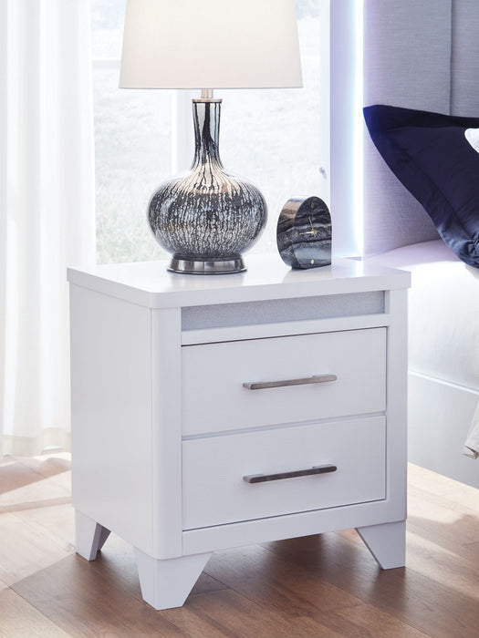 Jarlee - Two Drawer Night Stand - White – Accent Nightstands by Signature Design by Ashley® at Furniture Wholesale Plus , Nashville furniture store