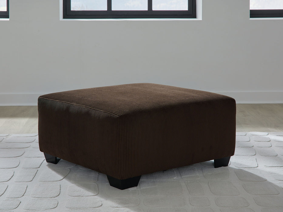 Kimlee - Oversized Accent Ottoman - Chocolate – Accent Ottomans by Signature Design by Ashley® at Furniture Wholesale Plus , Nashville furniture store
