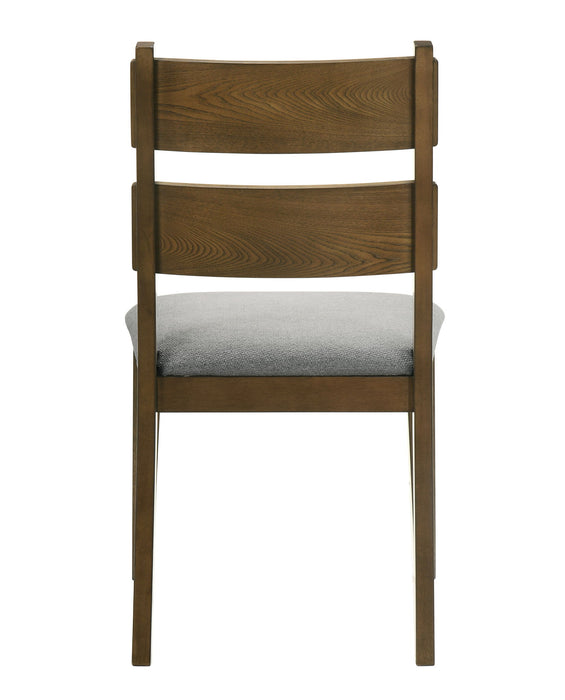 Everly - Side Chair (Set of 2) - Brown – Chair Sets by Crown Mark at Furniture Wholesale Plus , Nashville furniture store