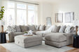 Aslan Court - Sectional With Ottoman Set – 5 Piece Living Room Sets by Benchcraft® at Furniture Wholesale Plus , Nashville furniture store