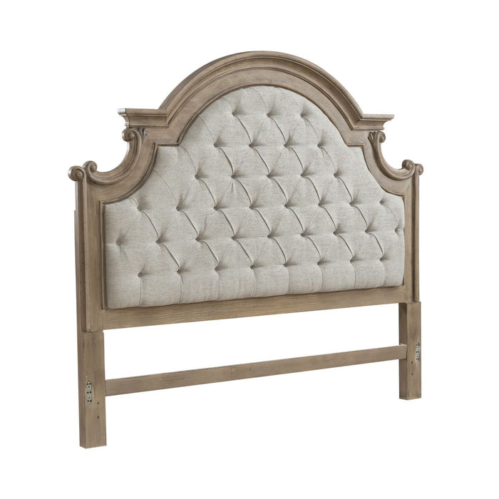 Magnolia Manor - Upholstered Panel Headboard – Upholstered Headboards by Liberty Furniture at Furniture Wholesale Plus , Nashville furniture store