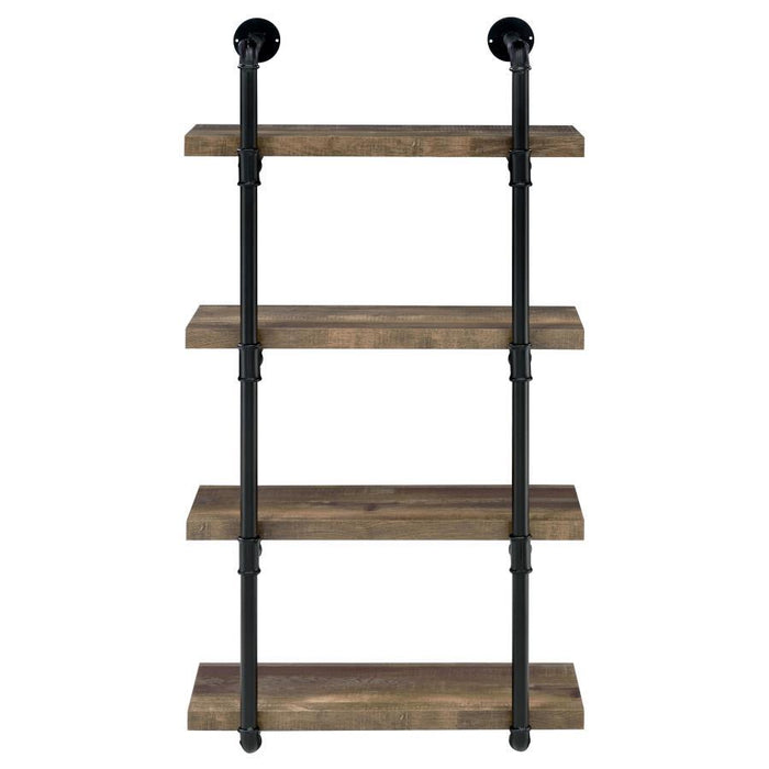 Elmcrest - 4-Shelf Wall Bookshelf - Premium Wall Shelves from CoasterEveryday - Just $199! Shop now at Furniture Wholesale Plus  We are the best furniture store in Nashville, Hendersonville, Goodlettsville, Madison, Antioch, Mount Juliet, Lebanon, Gallatin, Springfield, Murfreesboro, Franklin, Brentwood