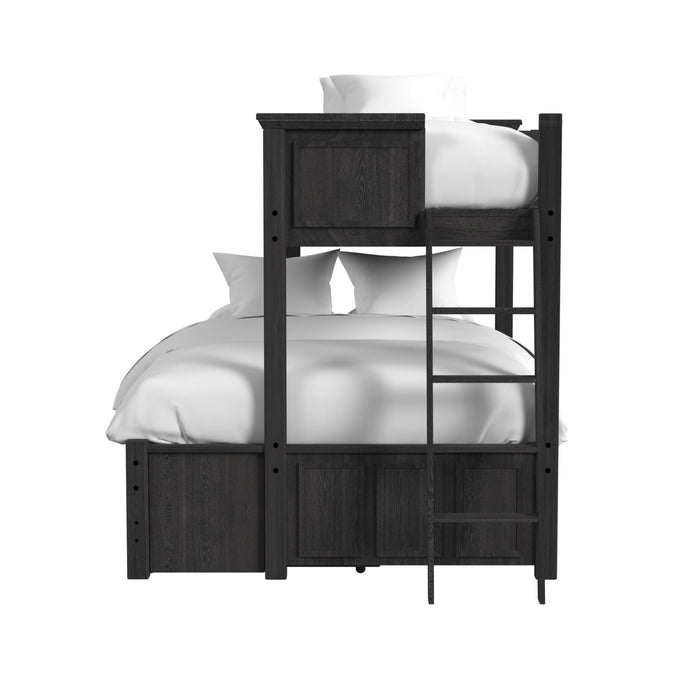 Hampton Kids - Bunk With Ladder And Trundle – Bunk Beds by Elements International at Furniture Wholesale Plus , Nashville furniture store