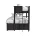 Hampton Kids - Bunk With Ladder And Trundle – Bunk Beds by Elements International at Furniture Wholesale Plus , Nashville furniture store