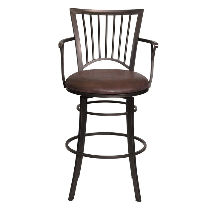 Bayview - Swivel Stool - Premium Bar Height (28"-30") from Steve Silver Furniture - Just $289! Shop now at Furniture Wholesale Plus  We are the best furniture store in Nashville, Hendersonville, Goodlettsville, Madison, Antioch, Mount Juliet, Lebanon, Gallatin, Springfield, Murfreesboro, Franklin, Brentwood