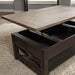 Heatherbrook - 3 Piece Table Set (1 Lift Top Cocktail 2 End Tables) - Charcoal & Ash – Table Sets by Liberty Furniture at Furniture Wholesale Plus , Nashville furniture store