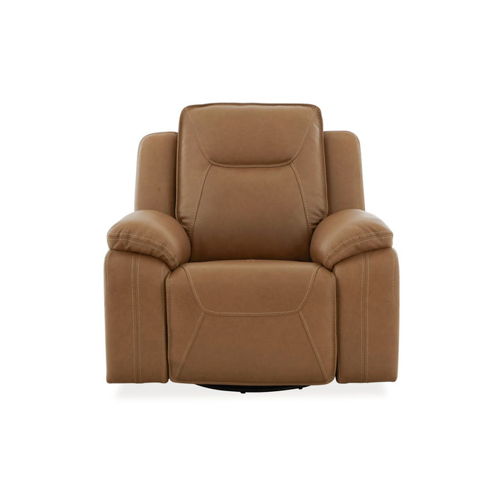 Callihan - Swivel Glider Recliner P3 - York Butternut – Swivel Glider Chairs by Liberty Furniture at Furniture Wholesale Plus , Nashville furniture store