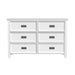 Hampton Kids - 6-Drawer Dresser – Dressers by Elements International at Furniture Wholesale Plus , Nashville furniture store