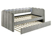 Melody - Daybed - Light Gray – Daybeds by Crown Mark at Furniture Wholesale Plus , Nashville furniture store