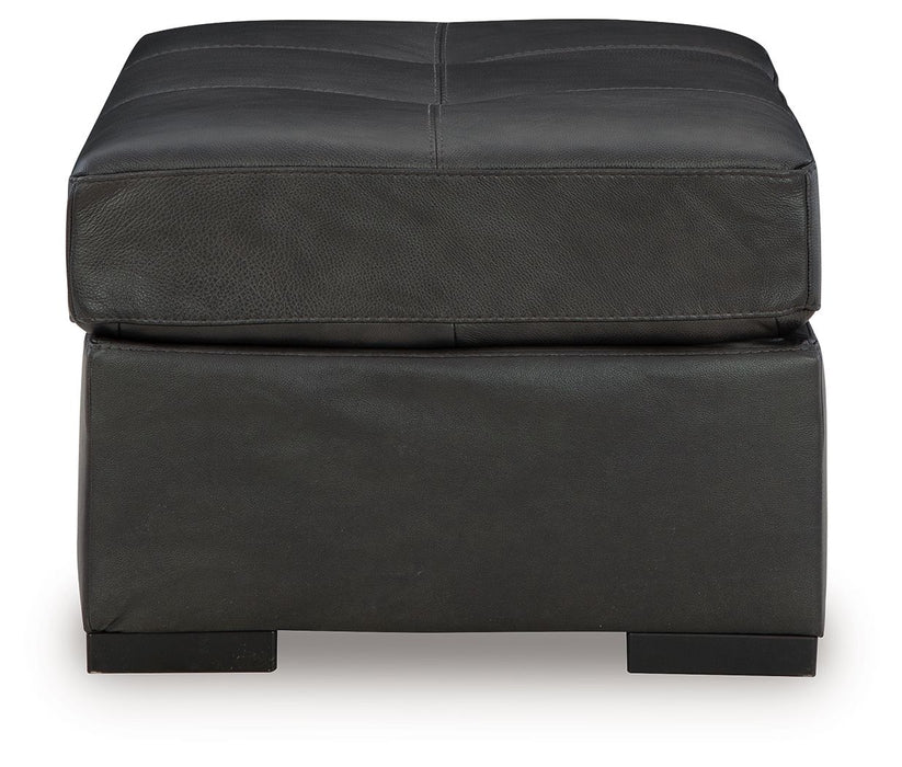 Brindley Pier - Oversized Accent Ottoman - Fog – Accent Ottomans by Signature Design by Ashley® at Furniture Wholesale Plus , Nashville furniture store