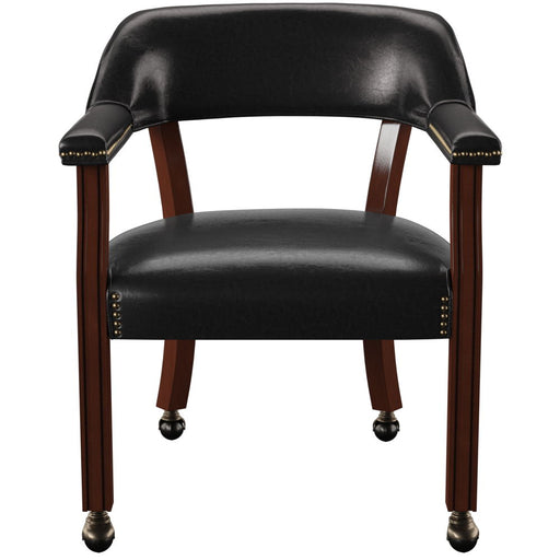 Tournament - Arm Chair With Casters – Arm Chairs by Steve Silver Furniture at Furniture Wholesale Plus , Nashville furniture store