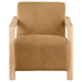 Diego - Upholstered Accent Arm Chair With Wood Arms - Premium Accent Chairs from CoasterEveryday - Just $429! Shop now at Furniture Wholesale Plus  We are the best furniture store in Nashville, Hendersonville, Goodlettsville, Madison, Antioch, Mount Juliet, Lebanon, Gallatin, Springfield, Murfreesboro, Franklin, Brentwood