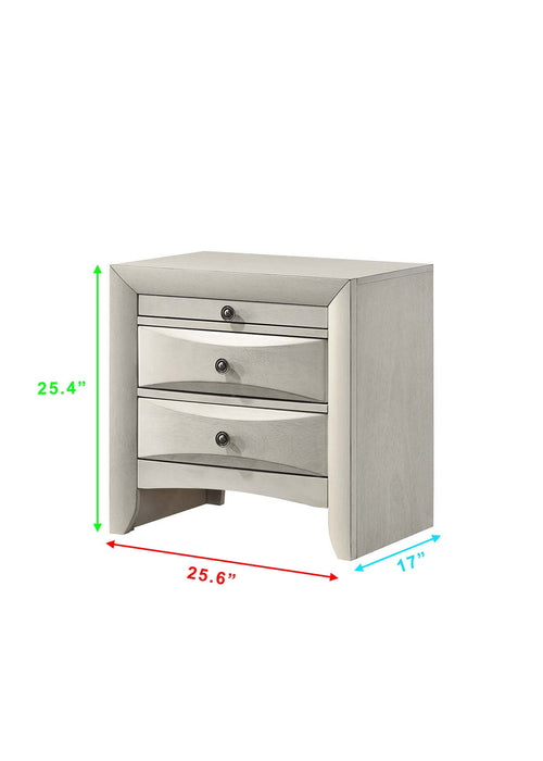 Emily - Nightstand – Accent Nightstands by Crown Mark at Furniture Wholesale Plus , Nashville furniture store