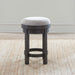 Weston - Upholstered Swivel Console Stool - Peppercorn – Counter Height (24"-27") by Liberty Furniture at Furniture Wholesale Plus , Nashville furniture store