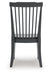 Brenkerton - Dining Room Side Chair (Set of 2) - Black – Chair Sets by Signature Design by Ashley® at Furniture Wholesale Plus , Nashville furniture store