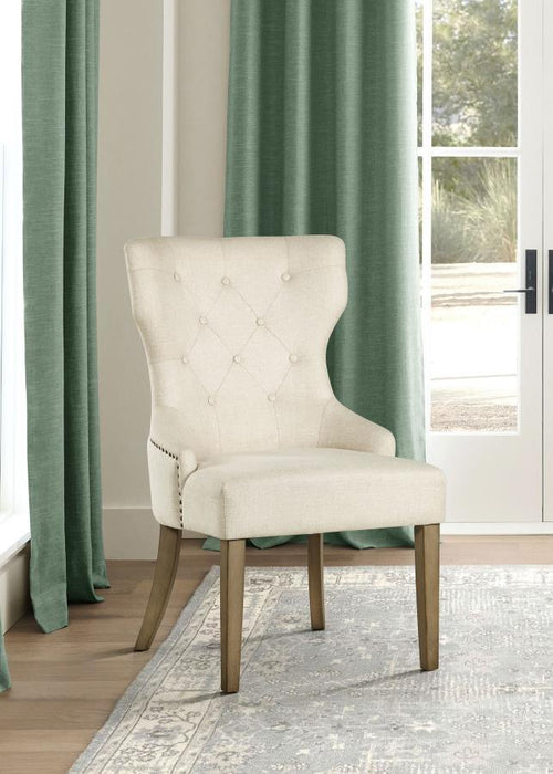 Baney - Tufted Upholstered Dining Chair – Side Chairs by CoasterElevations at Furniture Wholesale Plus , Nashville furniture store