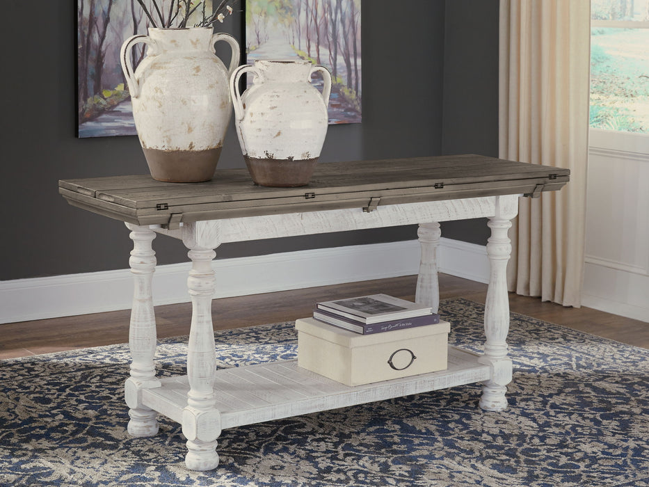 Havalance - Flip Top Sofa Table - Gray / White – Sofa Tables by Signature Design by Ashley® at Furniture Wholesale Plus , Nashville furniture store