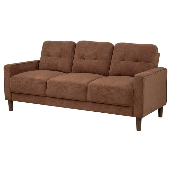 Bowen II - Upholstered Track Arm Sofa – Stationary Sofas by Coaster Fine Furniture at Furniture Wholesale Plus , Nashville furniture store